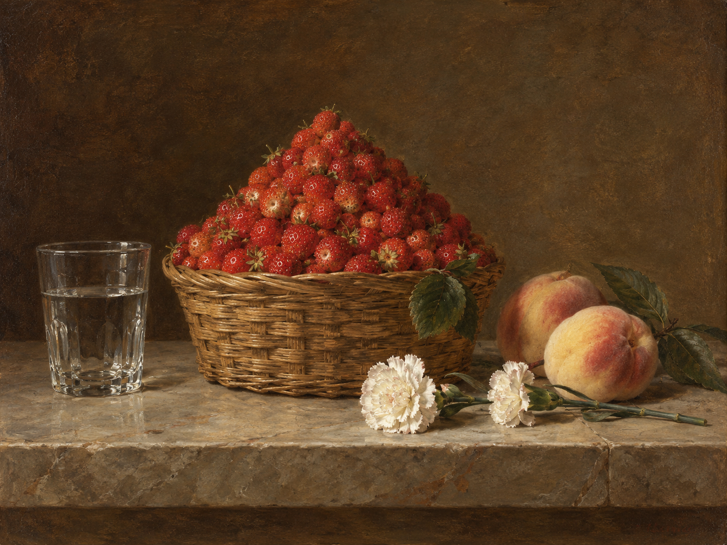 Jean-Baptiste-Siméon Chardin – Kosár szamócával