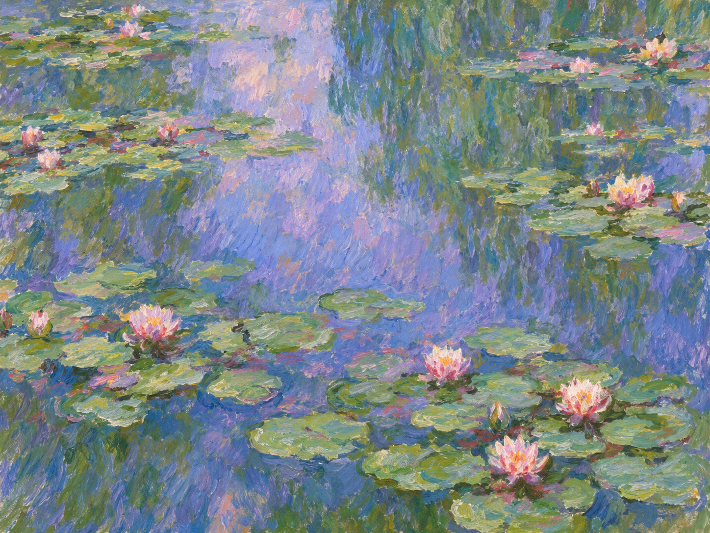 Claude Monet – Tavirózsák (1906)